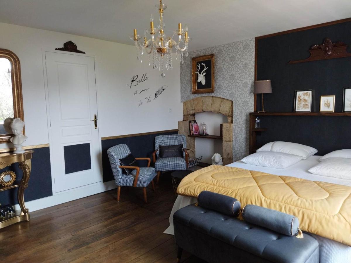 La Menardiere "Tranquilitatis" Chambre Double Petit Dejeuner Compris Corseul Exteriör bild