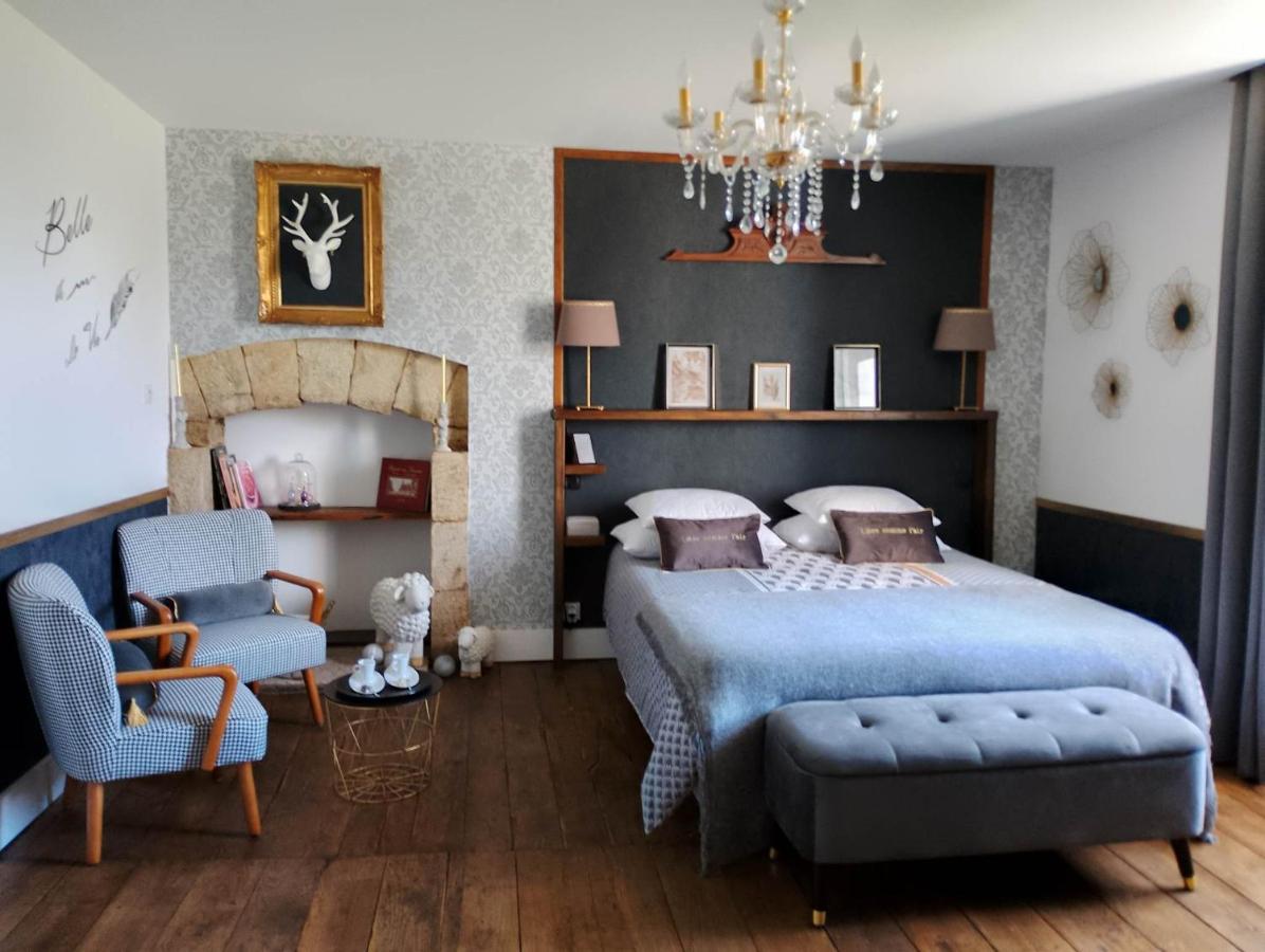 La Menardiere "Tranquilitatis" Chambre Double Petit Dejeuner Compris Corseul Exteriör bild